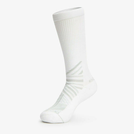 Thorlo Experia SILVER Over the Calf Socks  -  Medium / White