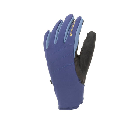 Sealskinz Lyng Waterproof All-Weather Gloves with Fusion Control  -  Small / Navy Blue/Black/Yellow