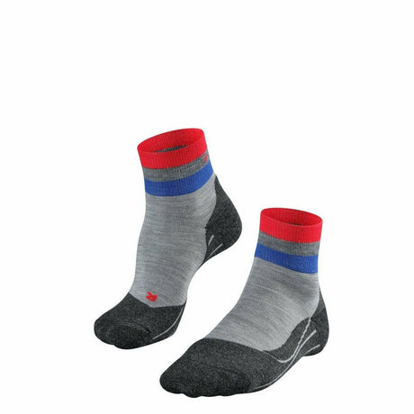 FALKE Mens TK2 Short Ribbons Trekking Socks  -  46-48 / Medium Gray Mel