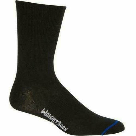 Wrightsock Ultra Thin Crew Socks  -  Small / Black