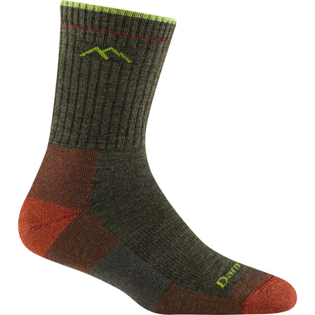Darn Tough Womens Hiker Micro Crew Midweight Socks  -  Small / Forest