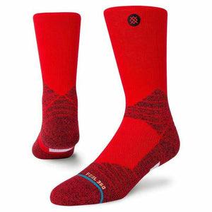 Stance Icon Sport Crew Socks  -  Large / Red