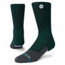 Stance Icon Sport Crew Socks  -  Large / Green