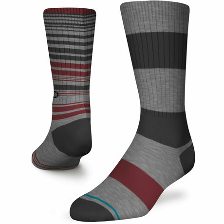 Stance Suited Crew Socks  -  Large / Heather Gray