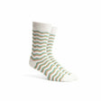 Richer Poorer Mens Knit Wit Crew Socks  -  One Size Fits Most / Bone