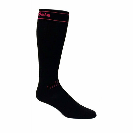 Bridgedale Womens Race OTC Ski Socks  -  Small / Black/Pink