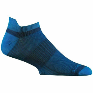 Wrightsock Double-Layer Coolmesh II Lightweight Tab Socks  -  Small / Royal/Electric Blue / Single Pair