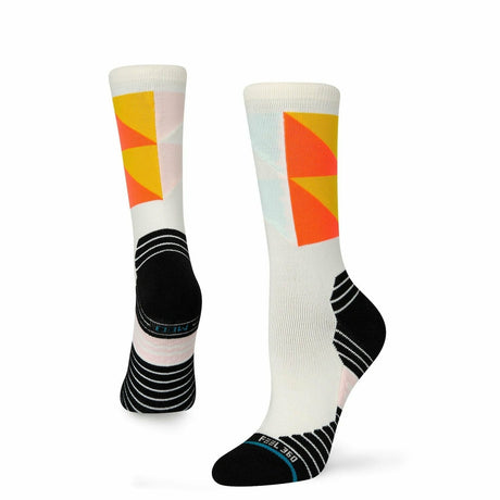 Stance Womens Montalvo Mid Crew Socks  -  Medium / Off White
