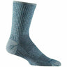Wrightsock Double-Layer Escape Midweight Crew Socks  -  Small / Blue Twist