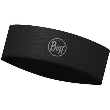 Buff Coolnet UV Slim Headband  -  One Size Fits Most / Solid Black