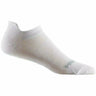 Wrightsock Double-Layer Coolmesh II Lightweight Tab Socks  -  Small / White / Single Pair