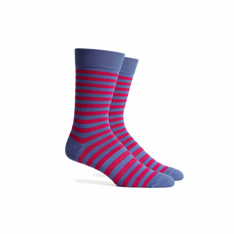 Richer Poorer Mens Theo Crew Socks  -  One Size Fits Most / Beetroot Purple