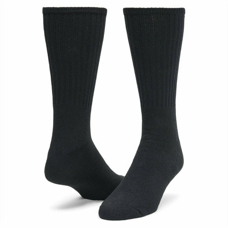 Wigwam Volley Crew Socks  -  Large / Black / Single Pair