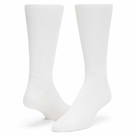Wigwam Diabetic Walker Crew Socks  -  Medium / White