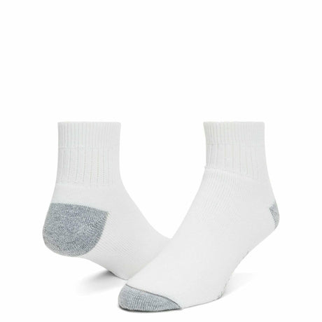 Wigwam Diabetic Sport Quarter Socks  -  Medium / White
