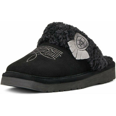 Ariat Womens Jackie Square Toe Slippers  -  W6 / Black