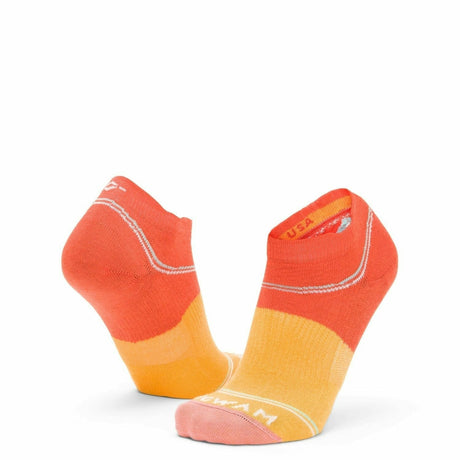 Wigwam Surpass Ultra Lightweight Low-Cut Socks  -  Small / Red/Orange