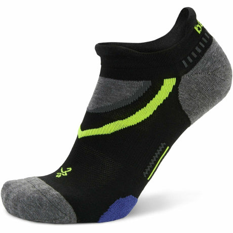 Balega UltraGlide No Show Socks  -  Small / Black/Charcoal