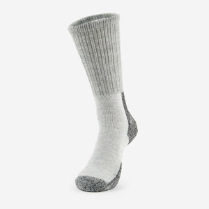 Thorlo Maximum Cushion Crew Warm Hiking Socks  -  Medium / Gray/Black