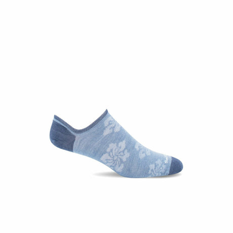 Sockwell Womens Pinwheel Petal Essential Comfort Socks  -  Medium/Large / Bluestone