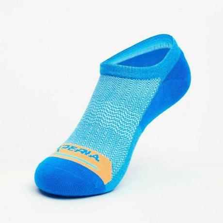 Thorlo Experia GREEN No Show Liner Socks  -  Medium / Blue / Single Pair