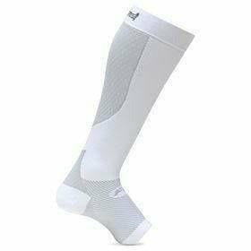 Feetures Plantar Fasciitis and Calf Sleeves  -  X-Large / White