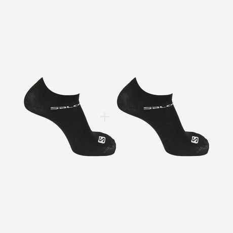 Salomon Festival 2-pack Socks  -  Small / Black/Black