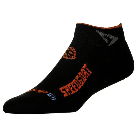 Drymax Speedgoat Lite Trail Running Min Crew Socks  -  Small / Black/Orange/Green