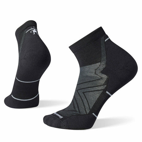 Smartwool Run Targeted Cushion Ankle Socks  -  Medium / Black