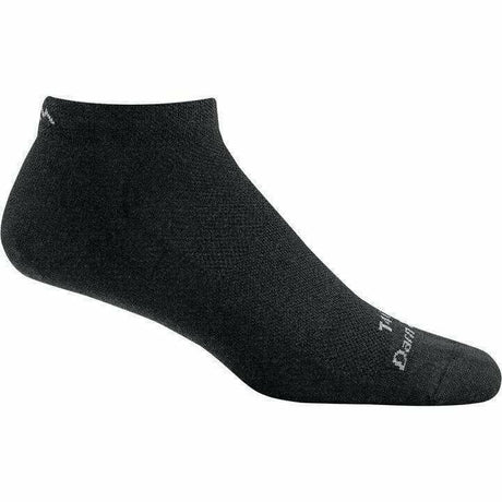 Darn Tough No Show Midweight Tactical Socks with Cushion  -  X-Small / Black