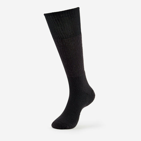 Thorlo Moderate Cushion Over-Calf Western Boot Dress Socks  -  Medium / Black