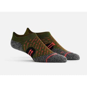 WORN T3 Ankle Socks  -  Small / Green Glow