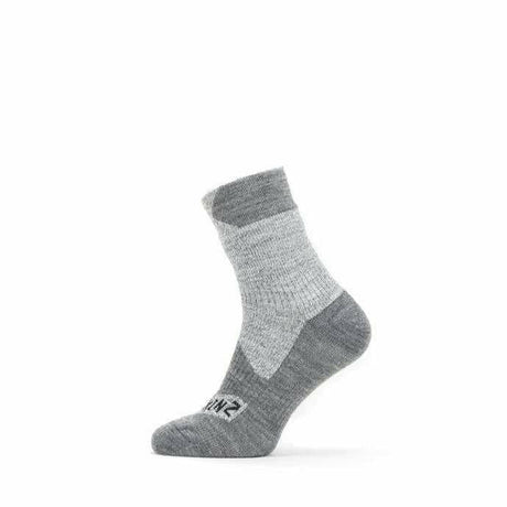 Sealskinz Waterproof All-Weather Ankle Socks  -  Small / Gray/Gray Marl