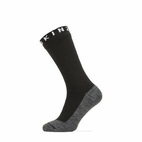 Sealskinz Waterproof Warm Weather Soft-Touch Mid Socks  -  Small / Black/Gray Marl/White
