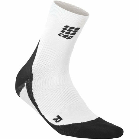 CEP Womens Dynamic Short Socks  -  2 / White/Black