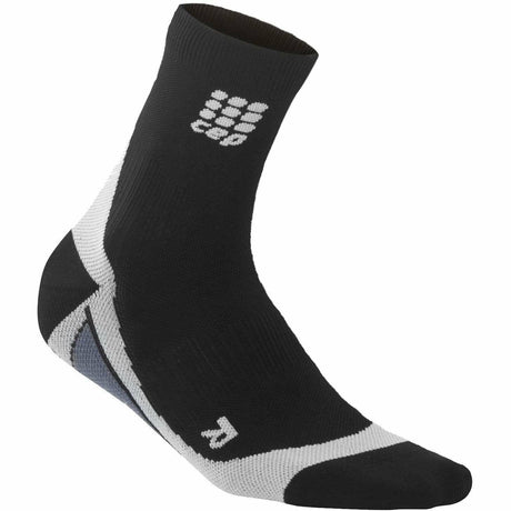 CEP Womens Dynamic Short Socks  -  2 / Black/Gray