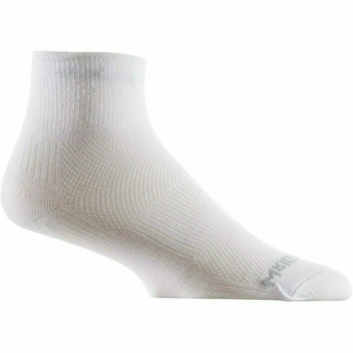 Wrightsock Double-Layer Coolmesh II Lightweight Quarter Socks  -  Small / White / 2-Pair Pack