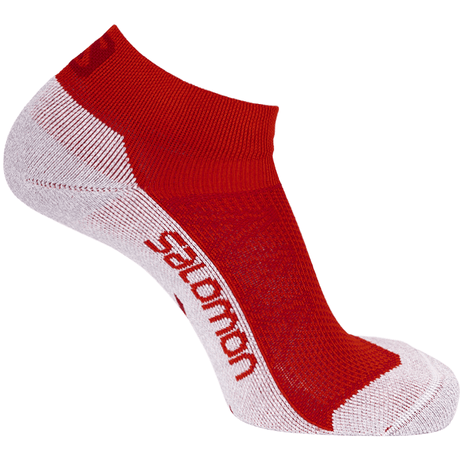 Salomon Speedcross Low Socks  -  Medium / High Risk Red/Barbados Cherry