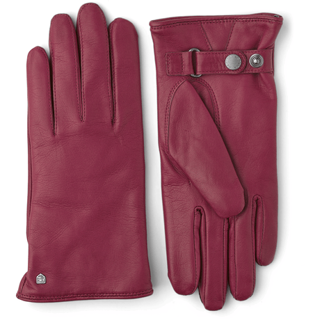 Hestra Womens Asa Gloves  -  6 / Dark Red