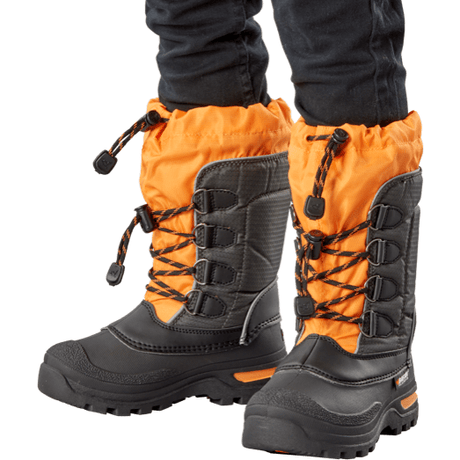 Baffin Kids Pinetree Junior Boots  -  3 / Charcoal/Orange