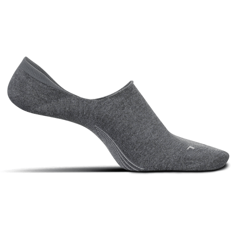 Feetures Mens Everyday Hidden Socks  -  Medium / Gray