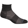 Wrightsock Double-Layer Coolmesh II Lightweight Quarter Socks  -  Small / Black Marl / Single Pair
