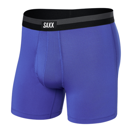 SAXX Mens Sports Mesh Boxer Brief Fly  -  X-Small / Sport Blue