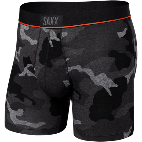 SAXX Mens Vibe Boxer Modern Fit  -  Small / Supersize Camo Black